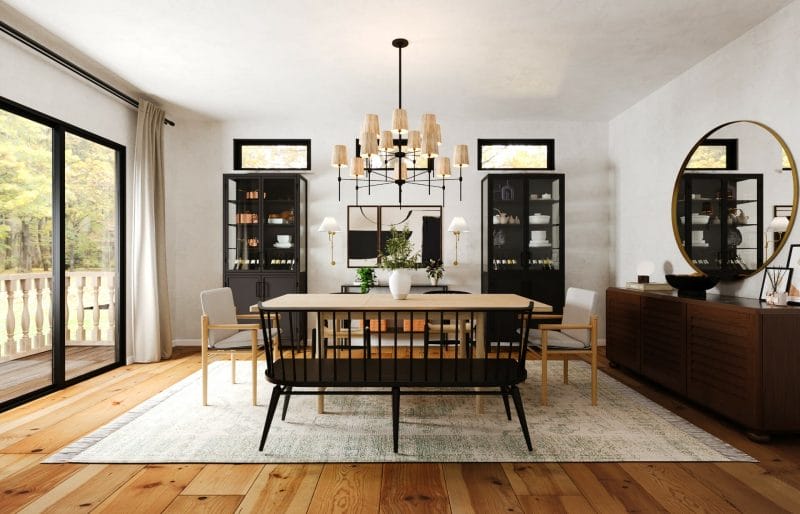 Crane Dining Room — Interior Design Project in San Francisco Bay Area