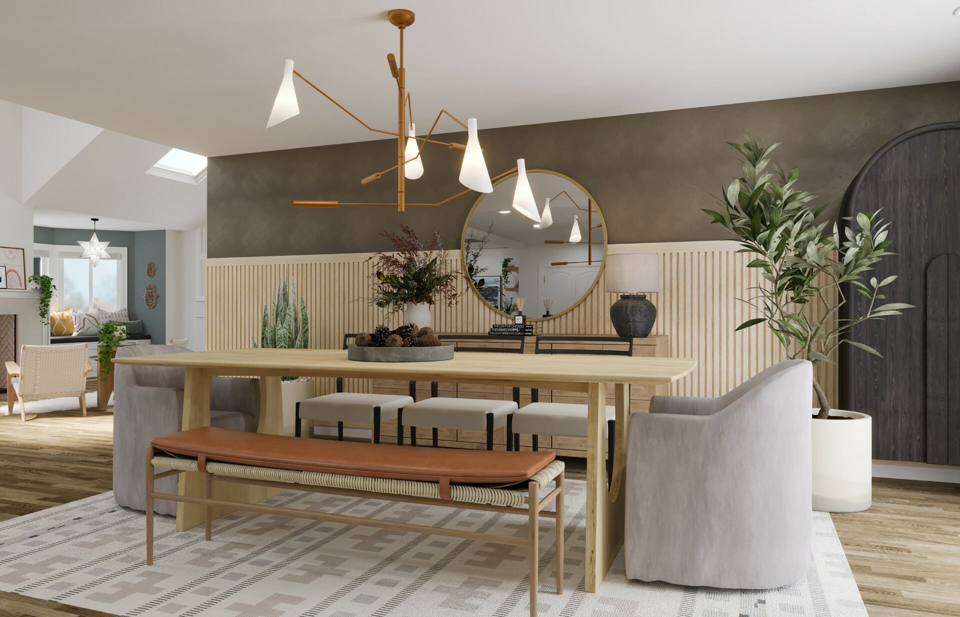 Hand Creek Dining Room — Interior Design Project in San Francisco Bay Area