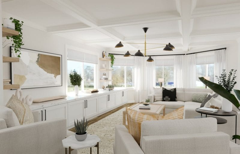 Hand Creek Living Room — Interior Design Project in San Francisco Bay Area