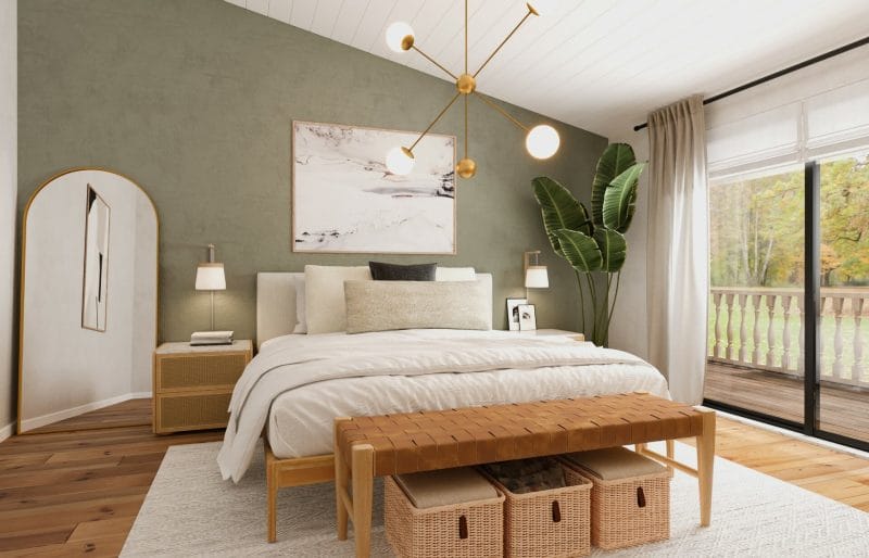 Park Place Bedroom — Interior Design Project in San Francisco Bay Area